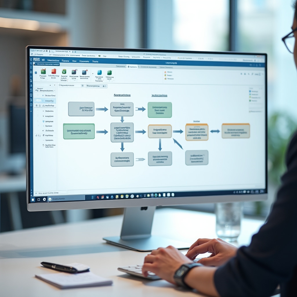 Diagrama flux proces de implementare